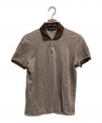 GUCCIグッチ）の古着「シェリーランポロシャツ」｜ブラウン