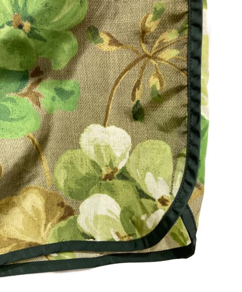 GUCCI（グッチ）GUCCI (グッチ) ボクサーフラワープリントナイロンショーツ オリーブ サイズ:48の古着・服飾アイテム