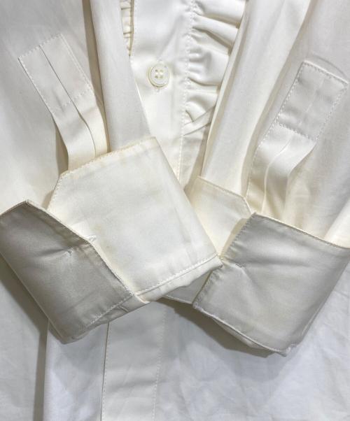 Saint Laurent Paris（サンローランパリ）Saint Laurent Paris (サンローランパリ) フロントフリルシャツ/361867 Y716F ホワイト サイズ:-の古着・服飾アイテム