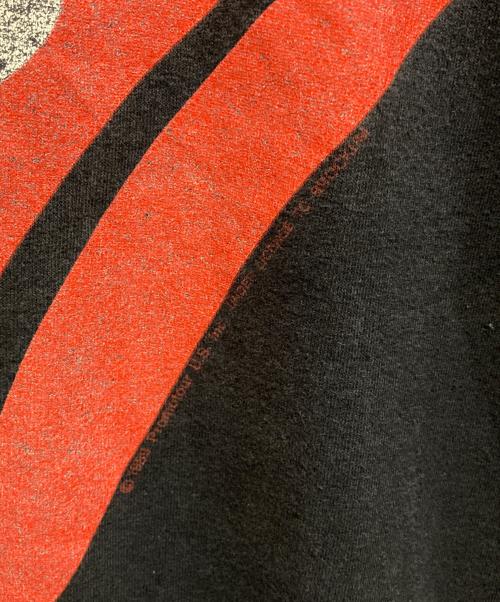 ROLLING STONES（ローリングストーンズ）ROLLING STONES (ローリングストーンズ) フェードヴィンテージバンドTシャツ ブラック サイズ:XLの古着・服飾アイテム