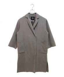 SLOBE IENA（スローブ イエナ）の古着「HAMILTONダブルフェイスウールチェスターコート」｜ベージュ