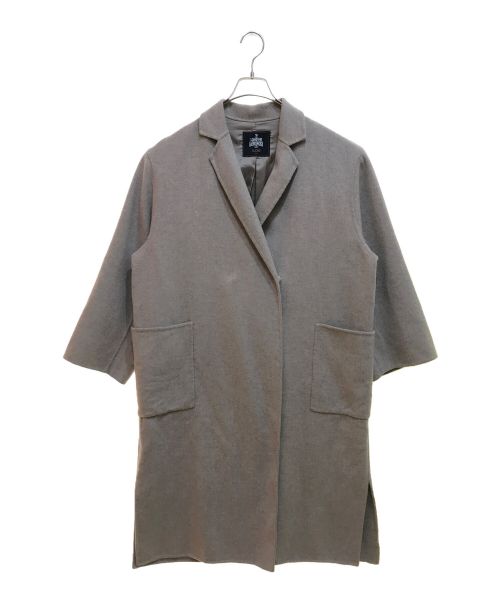 SLOBE IENA（スローブ イエナ）SLOBE IENA (スローブ イエナ) HAMILTONダブルフェイスウールチェスターコート ベージュ サイズ:-の古着・服飾アイテム