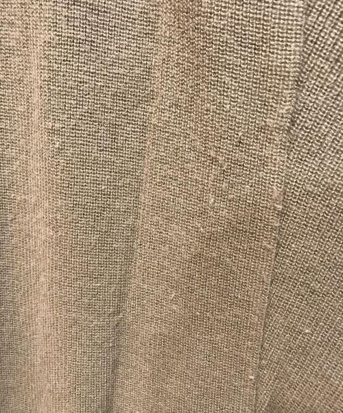 ISSEY MIYAKE（イッセイミヤケ）ISSEY MIYAKE (イッセイミヤケ) ニットワンピース ブラウン サイズ:Ｍの古着・服飾アイテム