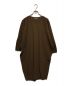 ISSEY MIYAKE（イッセイミヤケ）の古着「ニットワンピース」｜ブラウン