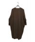 ISSEY MIYAKE (イッセイミヤケ) ニットワンピース ブラウン サイズ:Ｍ：9000円