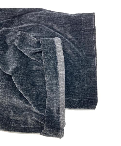 CLOSED UOMO（クローズド ウオモ）CLOSED UOMO (クローズド ウオモ) ツータックベロアパンツ ブラック サイズ:50の古着・服飾アイテム