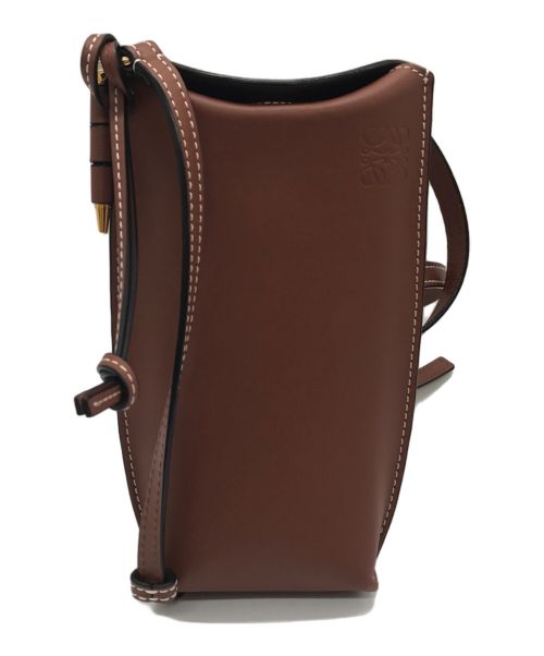 LOEWE（ロエベ）LOEWE (ロエベ) ゲートポケット ブラウンの古着・服飾アイテム