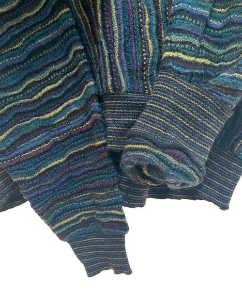 TUNDRA（ツンドラ）TUNDRA (ツンドラ) 3Dニット グリーン サイズ:Lの古着・服飾アイテム