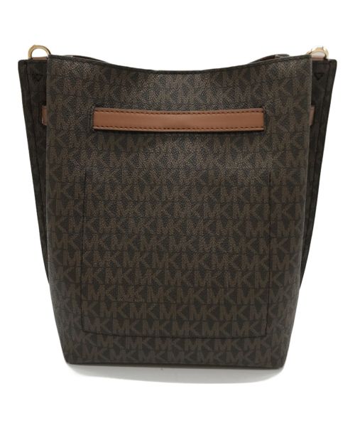 MICHAEL KORS（マイケル・コース）MICHAEL KORS (マイケルコース) エミリアショルダーバッグ/35H0GU5M5B ブラウンの古着・服飾アイテム