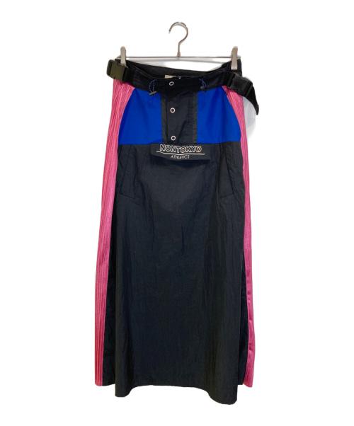 NON TOKYO（ノントーキョー）NON TOKYO (ノントーキョー) ギミックマウンテンスカート ブラック サイズ: Freeの古着・服飾アイテム