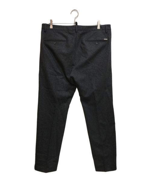 DSQUARED2（ディースクエアード）DSQUARED2 (ディースクエアード) ウールスラックス/S71KB0210 グレー サイズ:52の古着・服飾アイテム