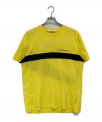 GIVENCHYジバンシィ）の古着「ロゴプリントTシャツ」｜イエロー