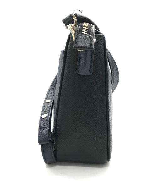 Kate Spade（ケイトスペード）Kate Spade (ケイトスペード) マルゴー ラージ ジップ トップ/PXRUA827 ネイビー×ブラックの古着・服飾アイテム