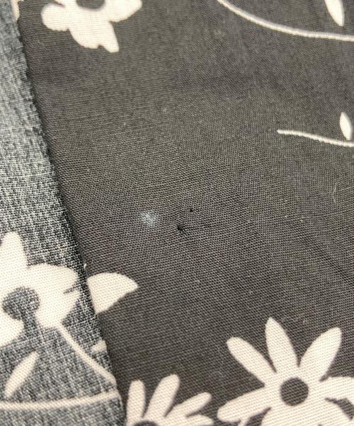 MICHAEL KORS（マイケル・コース）MICHAEL KORS (マイケルコース) 総柄シャツ ホワイト×ブラック サイズ:XLの古着・服飾アイテム