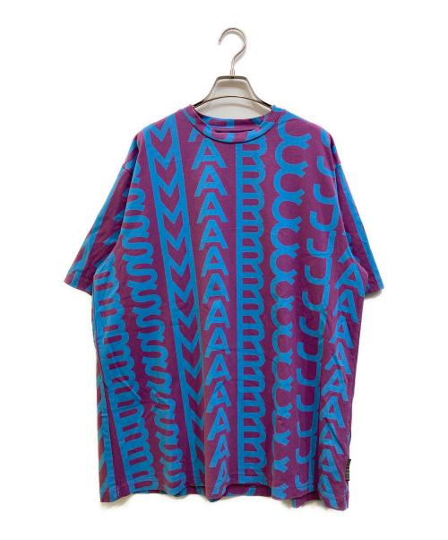 MARC JACOBS（マークジェイコブズ）MARC JACOBS (マーク ジェイコブス) Monogram Big T-Shirt/C602P02PF22 パープル サイズ:Ｓの古着・服飾アイテム