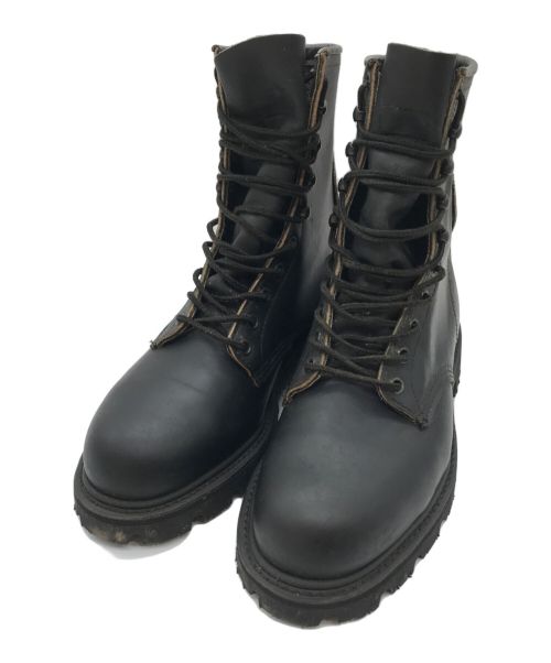 RED WING（レッドウィング）RED WING (レッドウィング) ファイヤーマンブーツ/赤羽刺繍タグ /PT91 ブラック サイズ:7Dの古着・服飾アイテム