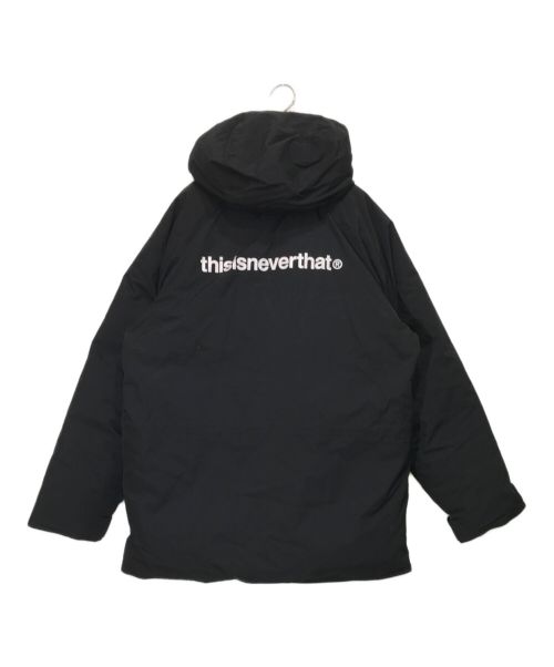 thisisneverthat（ディスイズネバーザット）thisisneverthat (ディスイズネバーザット) ダウンジャケット ブラック サイズ:XLの古着・服飾アイテム