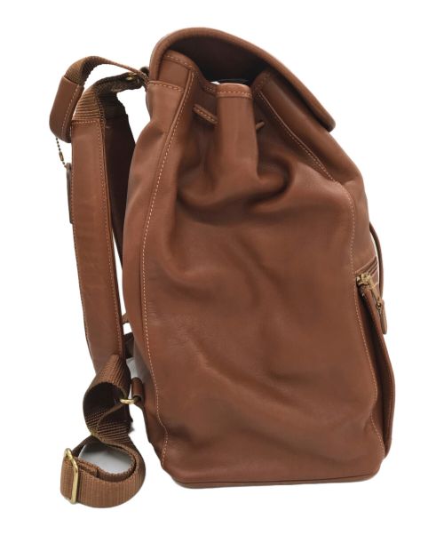 COACH（コーチ）COACH (コーチ) レザーリュック/0529 ブラウンの古着・服飾アイテム