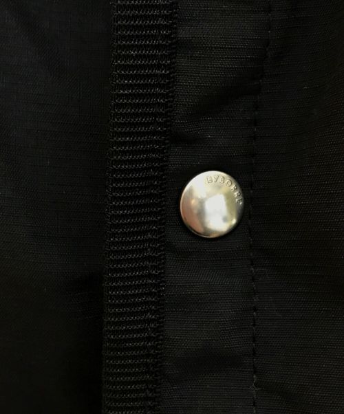 BYBORRE（バイボレ）BYBORRE (バイボレ) GORE-TEXリバーシブルベスト ブラック×グリーン サイズ:Mの古着・服飾アイテム