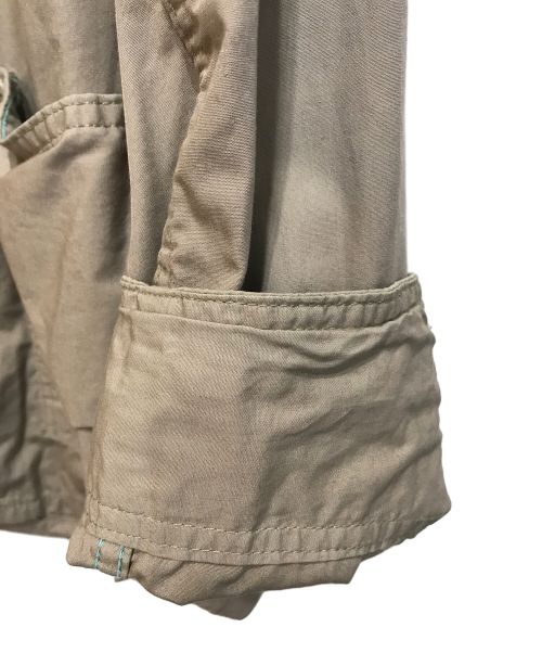 POST O'ALLS（ポストオーバーオールズ）POST O'ALLS (ポストオーバーオールズ) コットンカバーオール ベージュ サイズ:Ｍの古着・服飾アイテム