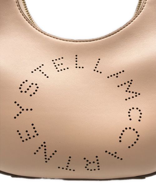 STELLA McCARTNEY（ステラマッカートニー）STELLA McCARTNEY (ステラマッカートニー) STELLA McCARTNEY/スモール ホーボー パンチング ステラロゴ ハンドバッグ/700269 W8542 ピンクの古着・服飾アイテム