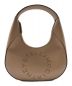 STELLA McCARTNEY（ステラマッカートニー）の古着「STELLA McCARTNEY/スモール ホーボー パンチング ステラロゴ ハンドバッグ/700269 W8542」｜ピンク