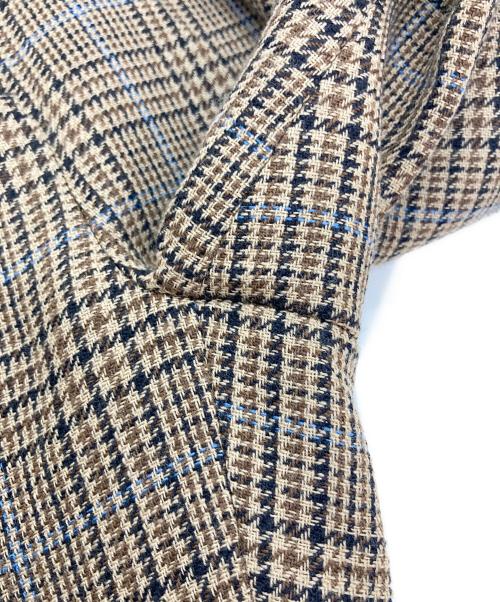3.1 phillip lim（スリーワンフィリップリム）3.1 phillip lim (スリーワンフィリップリム) グレンチェック タック スラックス ブラウン サイズ:00の古着・服飾アイテム