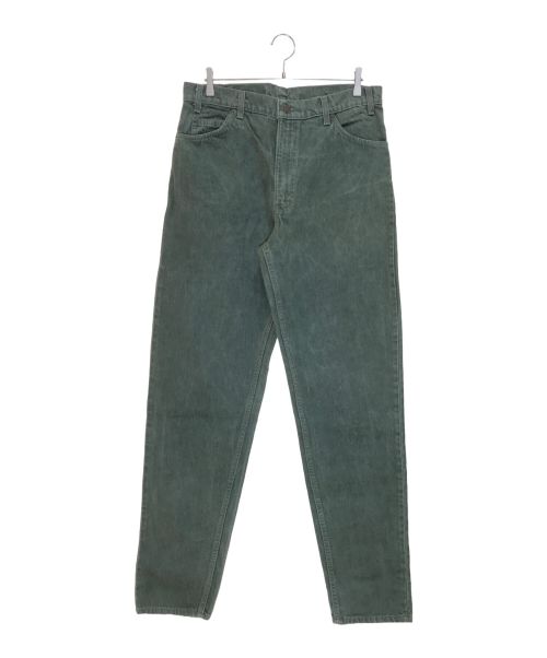 LEVI'S（リーバイス）LEVI'S (リーバイス) 後染め550カラーデニムパンツ/ 90's /USA製 グリーン サイズ:W36×L36の古着・服飾アイテム
