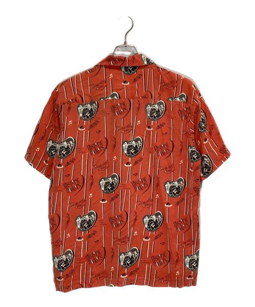 Hysteric Glamour（ヒステリックグラマー）Hysteric Glamour (ヒステリックグラマー) オープンカラーシャツ レッド サイズ:Lの古着・服飾アイテム