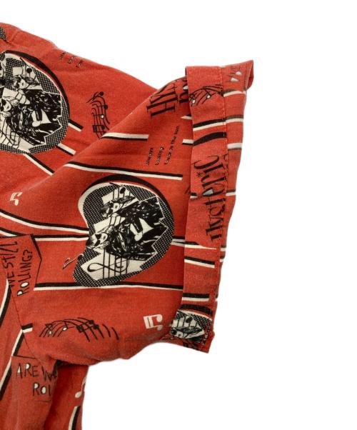 Hysteric Glamour（ヒステリックグラマー）Hysteric Glamour (ヒステリックグラマー) オープンカラーシャツ レッド サイズ:Lの古着・服飾アイテム