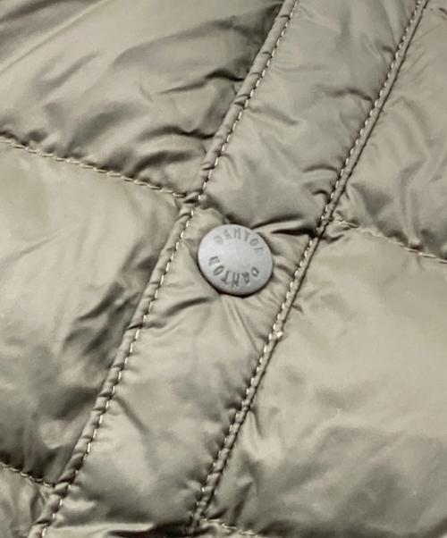 DANTON（ダントン）DANTON (ダントン) ノーカラーダウンジャケット カーキ サイズ:36の古着・服飾アイテム