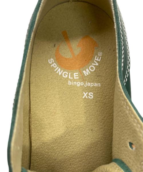 SPINGLE MOVE（スピングルムーヴ）SPINGLE MOVE (スピングルムーヴ) ローカットスニーカー グリーン サイズ:XSの古着・服飾アイテム