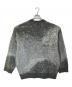 WYM LIDNM (ウィム バイ リドム) MOHAIR BLEND JACQUARD SHAGGY KNIT グレー サイズ:Ⅿ：2980円
