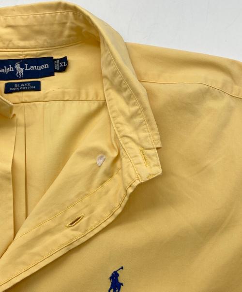 POLO RALPH LAUREN（ポロ・ラルフローレン）POLO RALPH LAUREN (ポロ・ラルフローレン) BRAKEボタンダウンシャツ イエロー サイズ:XLの古着・服飾アイテム