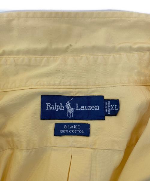 POLO RALPH LAUREN（ポロ・ラルフローレン）POLO RALPH LAUREN (ポロ・ラルフローレン) BRAKEボタンダウンシャツ イエロー サイズ:XLの古着・服飾アイテム