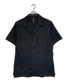 GROUND Y（グラウンドワイ）の古着「ボーリングシャツ」｜ブラック