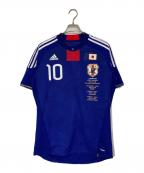 adidasアディダス）の古着「ゲームシャツ」｜ブルー