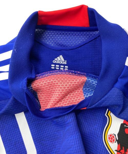 adidas（アディダス）adidas (アディダス) ゲームシャツ ブルー サイズ:2XOの古着・服飾アイテム