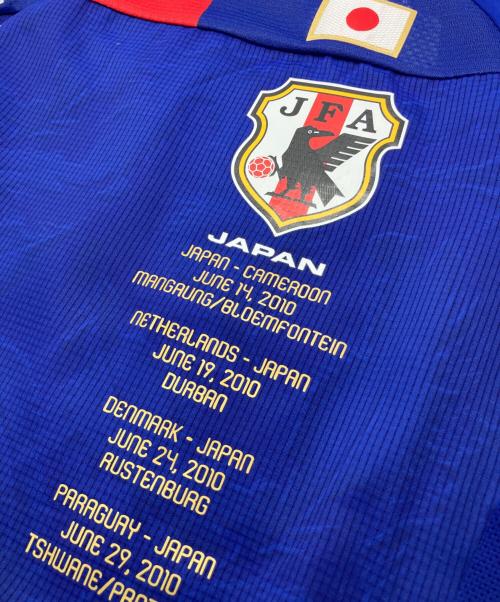 adidas（アディダス）adidas (アディダス) ゲームシャツ ブルー サイズ:2XOの古着・服飾アイテム