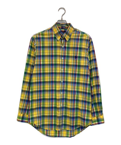 POLO RALPH LAUREN（ポロ・ラルフローレン）POLO RALPH LAUREN (ポロ・ラルフローレン) ボタンダウンチェックシャツ/クラシックフィット マルチカラー サイズ:SPの古着・服飾アイテム