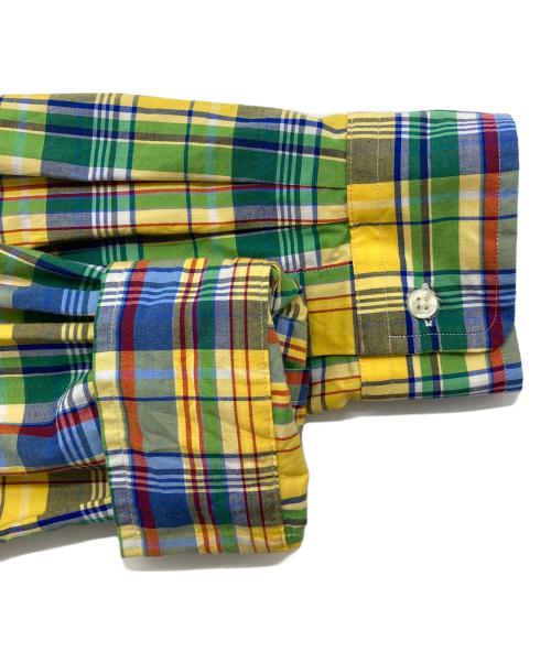 POLO RALPH LAUREN（ポロ・ラルフローレン）POLO RALPH LAUREN (ポロ・ラルフローレン) ボタンダウンチェックシャツ/クラシックフィット マルチカラー サイズ:SPの古着・服飾アイテム
