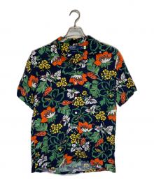 POLO RALPH LAUREN（ポロ・ラルフローレン）の古着「アロハシャツ」｜ネイビー