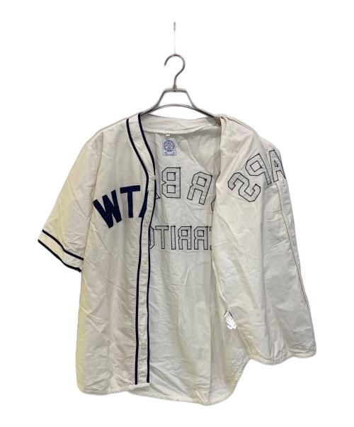 WTAPS（ダブルタップス）WTAPS (ダブルタップス) LEAGUE SS SHIRT COTTON OXFORD ホワイト サイズ:Lの古着・服飾アイテム