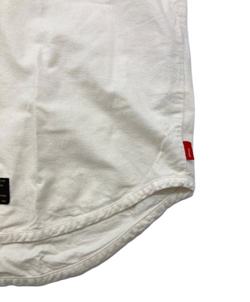 WTAPS（ダブルタップス）WTAPS (ダブルタップス) LEAGUE SS SHIRT COTTON OXFORD ホワイト サイズ:Lの古着・服飾アイテム