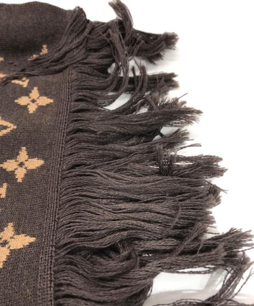 LOUIS VUITTON（ルイ ヴィトン）LOUIS VUITTON (ルイ ヴィトン) エシャルプ・モノグラム レターズ/MP3032 ブラウンの古着・服飾アイテム