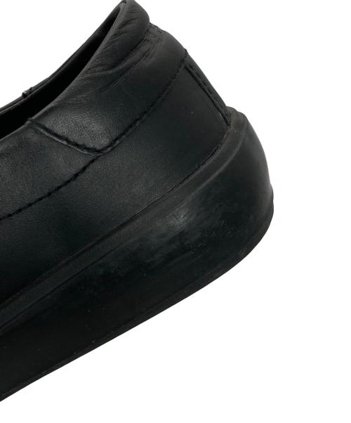 DIESEL（ディーゼル）DIESEL (ディーゼル) レザースニーカー ブラック サイズ:26.5の古着・服飾アイテム