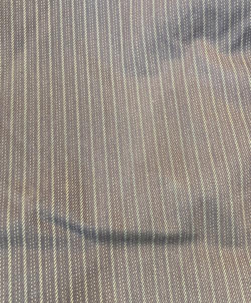 stussy（ステューシー）stussy (ステューシー) サーモライトストライプ中綿ジャケット ブラウン サイズ:Mの古着・服飾アイテム