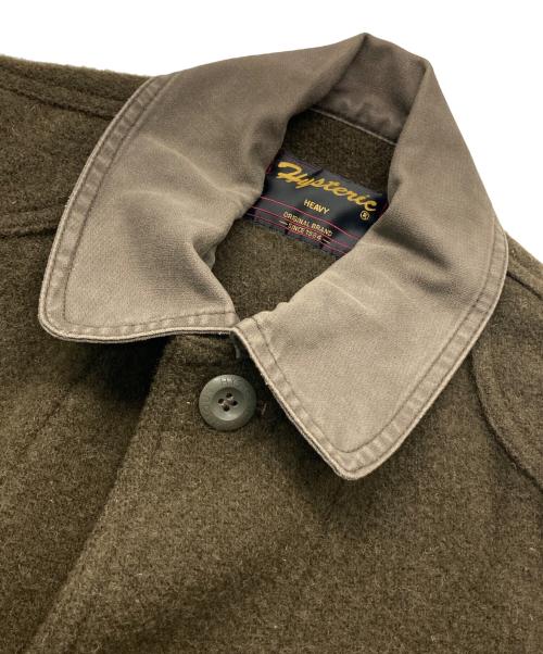 hysteric（ヒステリック）Hysteric (ヒステリック) ウールカバーオールタイプジャケット カーキ サイズ:Freeの古着・服飾アイテム