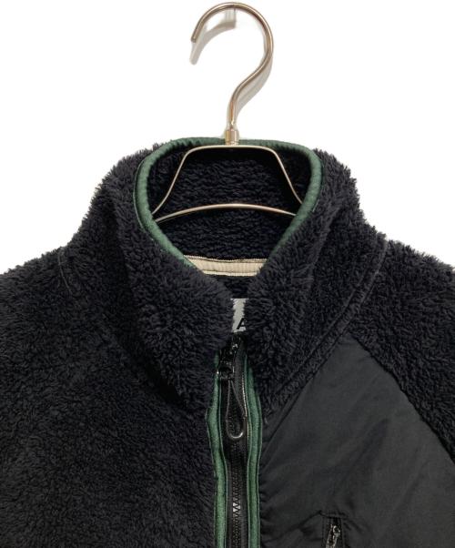 NOMA t.d.（ノーマティーディー）NOMA t.d. (ノーマティーディー) ZIPフリースコート ブラック サイズ:2の古着・服飾アイテム