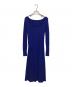 RALPH LAUREN (ラルフローレン) ジャージードレスワンピース ブルー サイズ:Ｓ：8000円